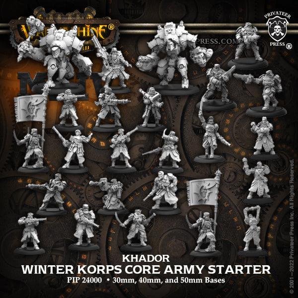 Khador Winter Korps Core Army Starter - ZZGames.dk