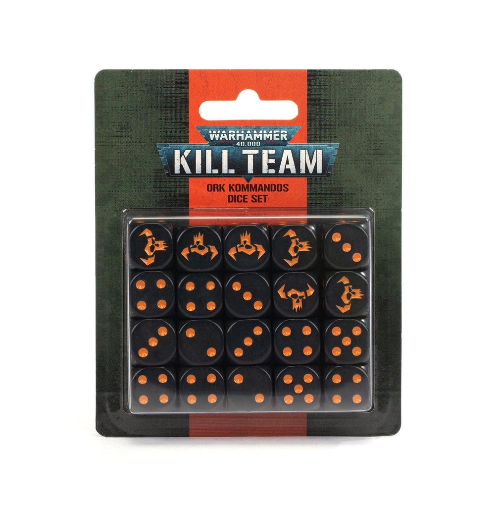 KILL TEAM: ORK KOMMANDOS DICE SET - ZZGames.dk