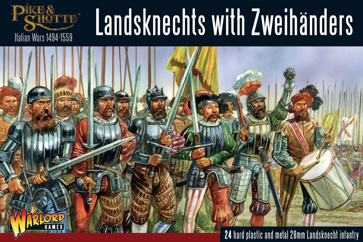 Landsknechts With Zweihanders - ZZGames.dk