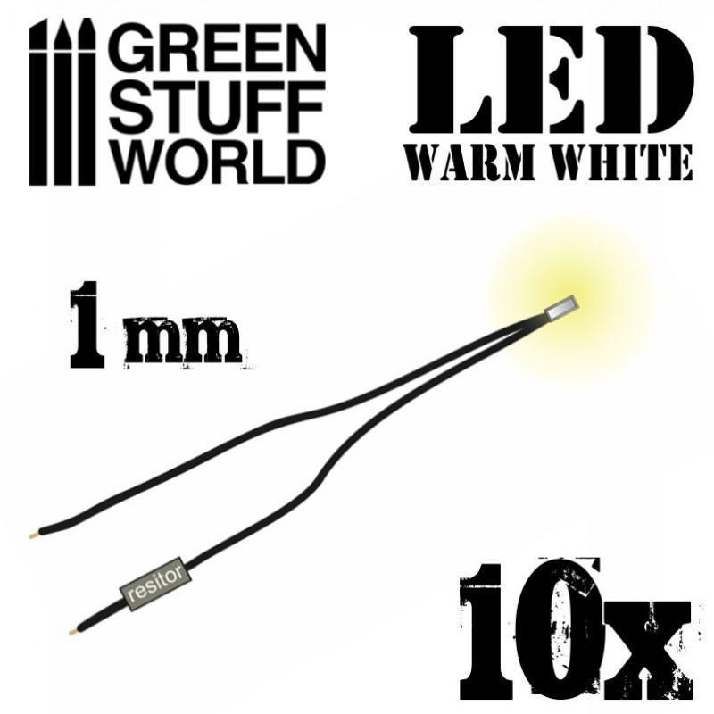 LED Lights - Warm White 1mm - ZZGames.dk