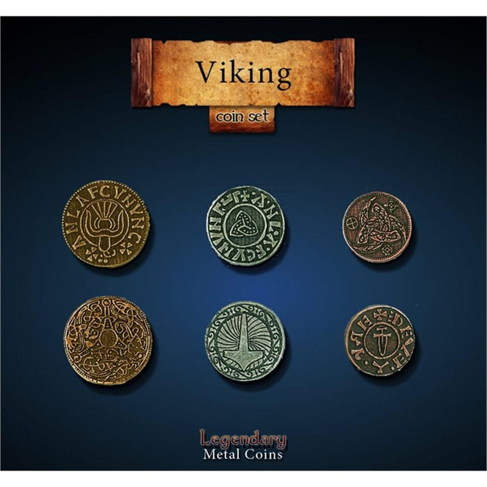 Legendary Metal Coins: Viking - ZZGames.dk