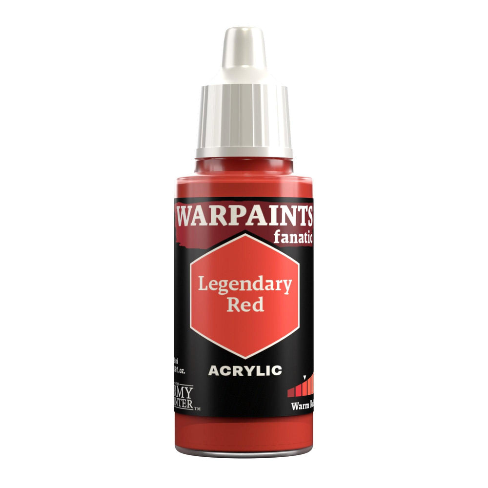 Legendary Red (Warpaints Fanatic Acrylics) - ZZGames.dk