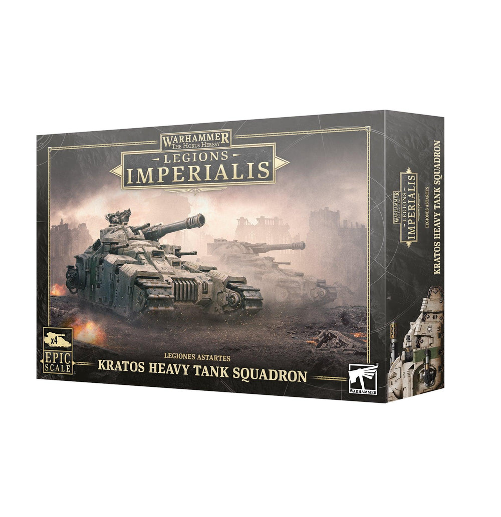 Legions Imperialis: Kratos Heavy Tank Squadron - ZZgames.dk