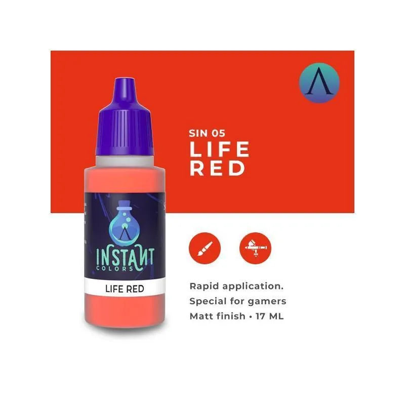 Life Red (Instant Color) - ZZGames.dk