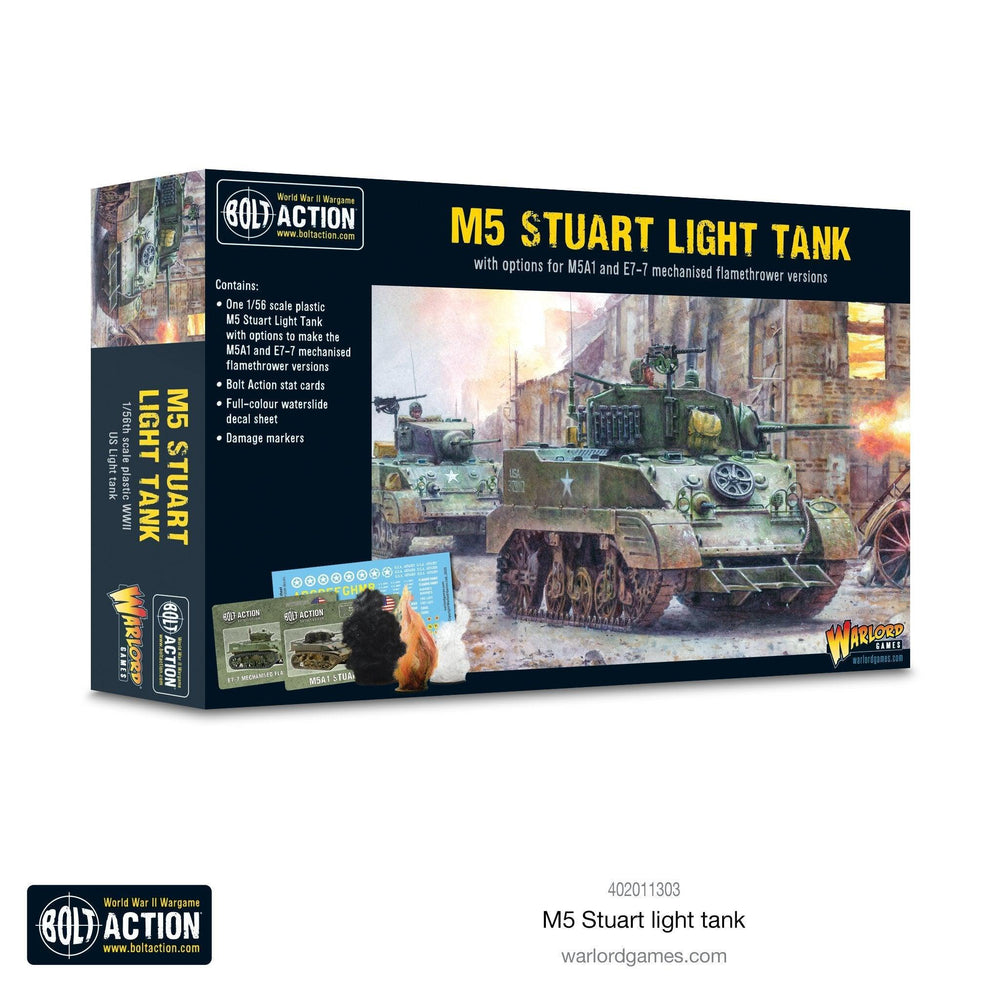 M5 Stuart Light Tank - ZZGames.dk