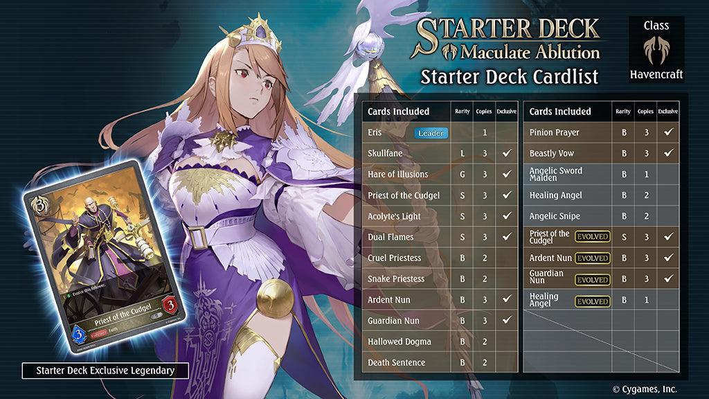 Maculate Ablution Starter Deck [SD06] - ZZGames.dk