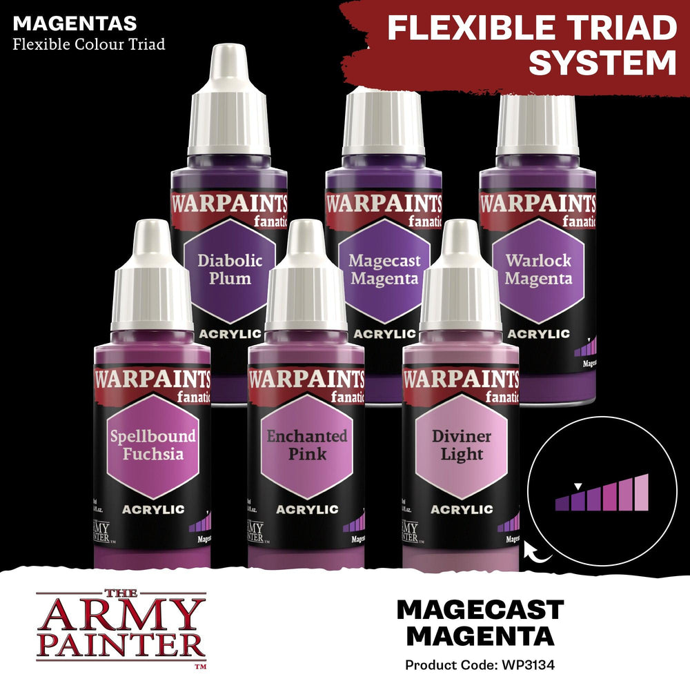 Magecast Magenta (Warpaints Fanatic Acrylics) - ZZGames.dk