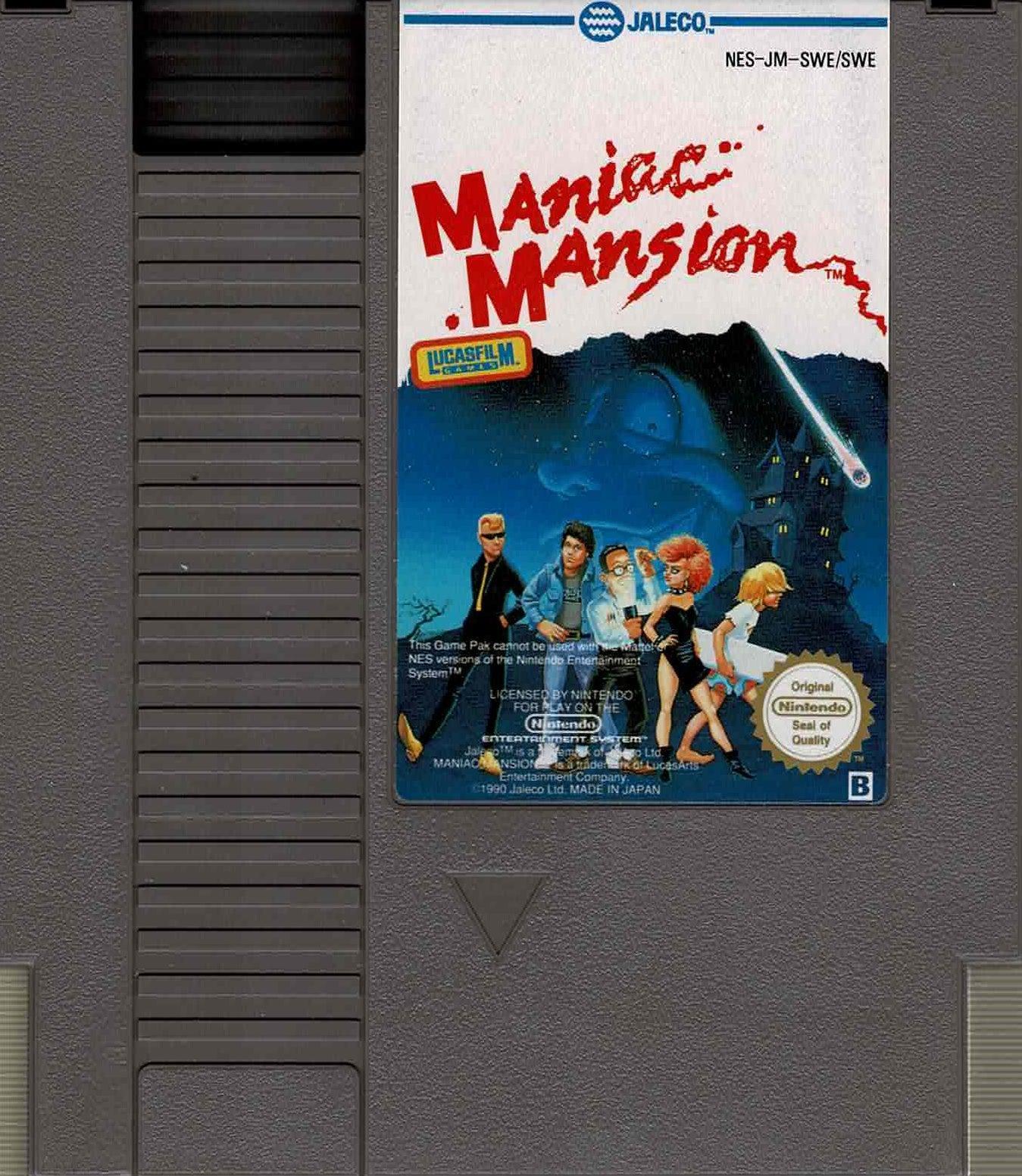 Maniac Mansion (SWE) - ZZGames.dk