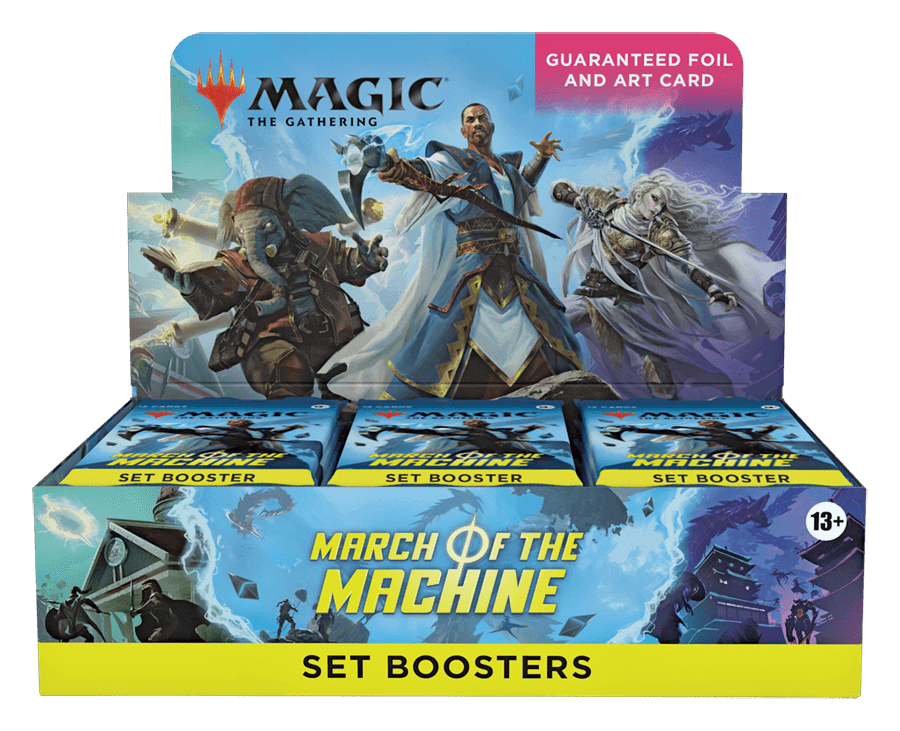 MARCH OF THE MACHINE SET BOOSTER DISPLAY - ZZGames.dk