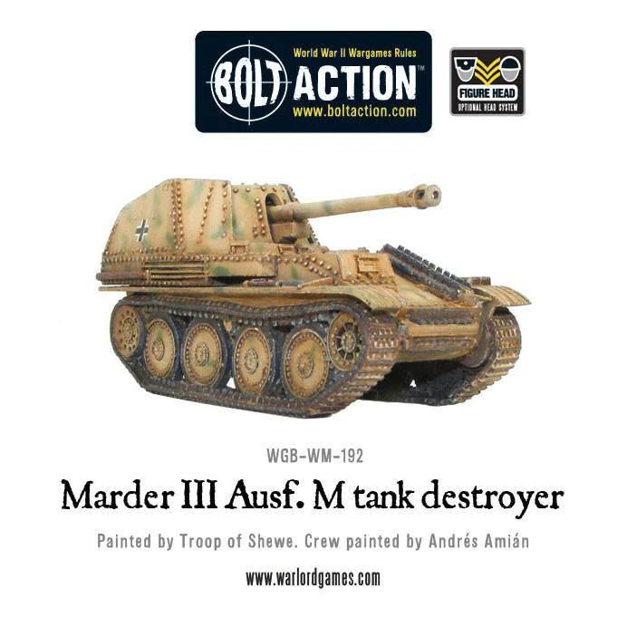 Marder III Ausf. M tank destroyer - ZZGames.dk