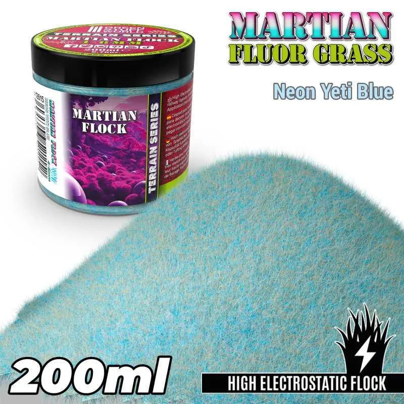 Martian Fluor Grass - Neon Yeti Blue - 200ml - ZZGames.dk