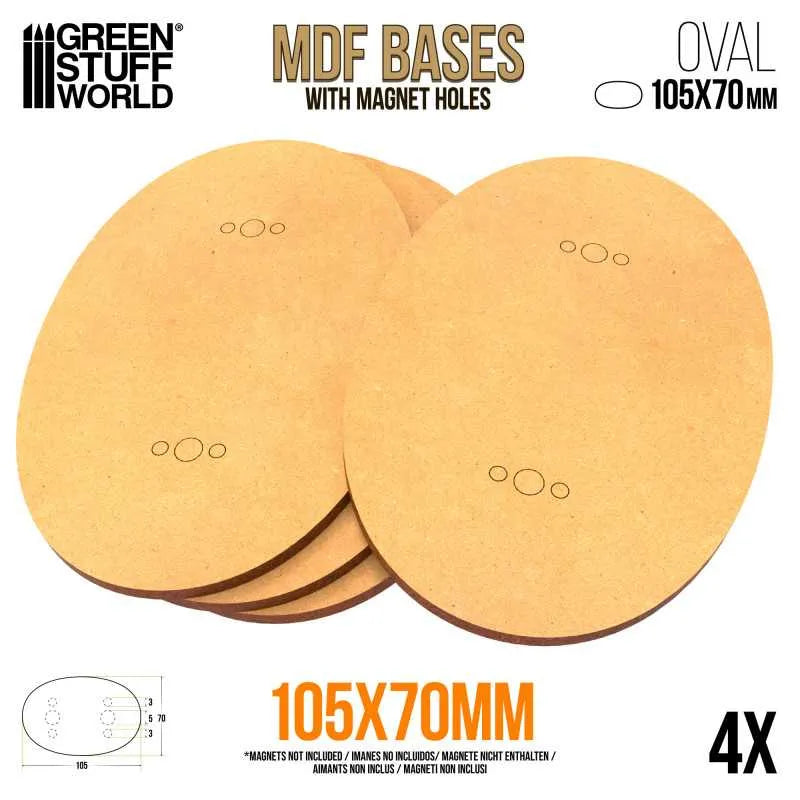 
                  
                    MDF Bases - Oval 105x70mm x4
                  
                