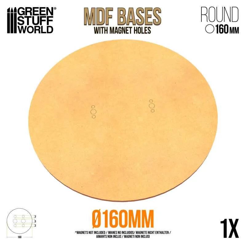 
                  
                    MDF Bases - Round 160mm x1
                  
                