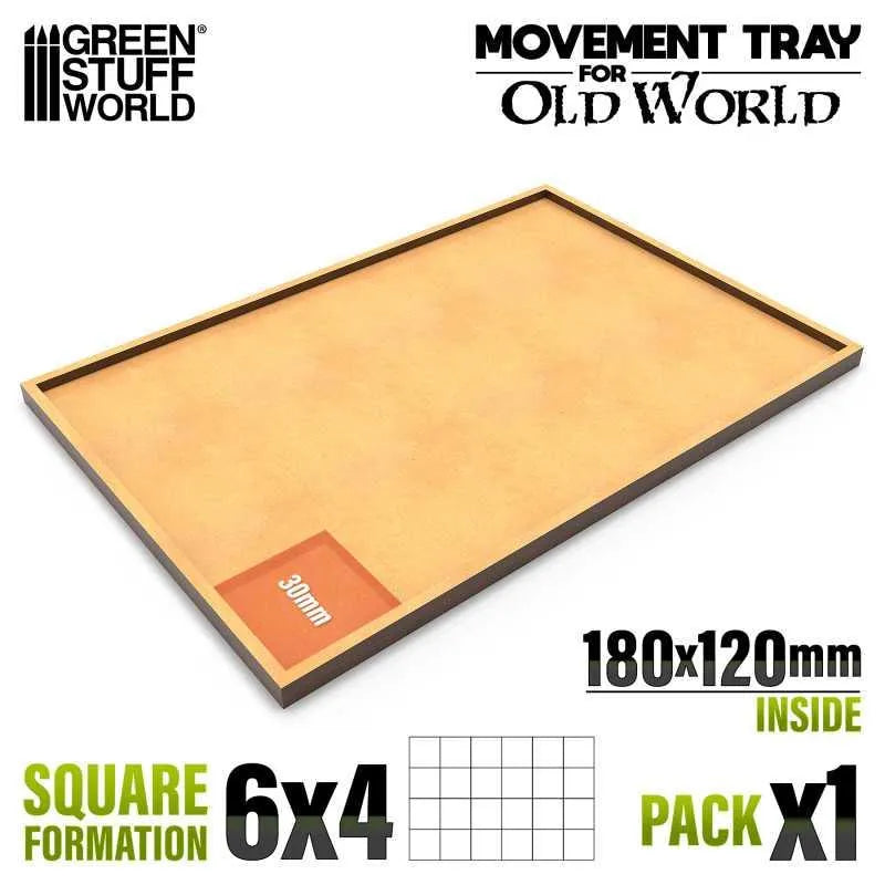 MDF Movement Trays 180x120mm (Old World) - ZZGames.dk