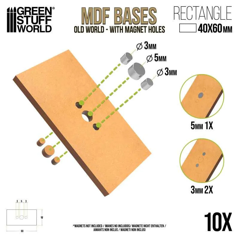 
                  
                    MDF Bases - Rectangle 40x60mm x10
                  
                