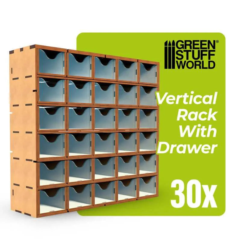 
                  
                    MDF Vertical rack with 30 Drawers
                  
                