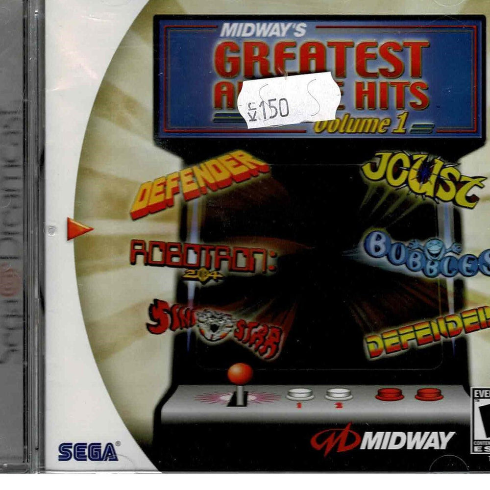 Midway's Greatest Arcade Hits Vol. 1 (NTSC) - ZZGames.dk