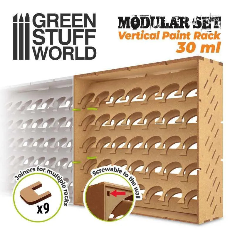 Modular Paint Rack - VERTICAL 30ml - ZZGames.dk