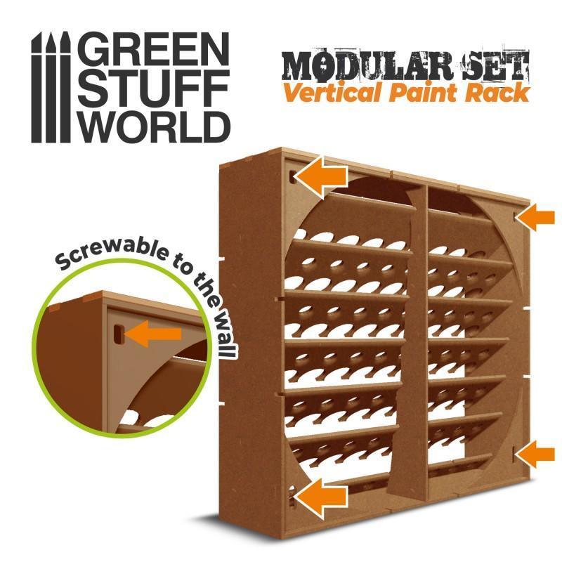 
                  
                    Modular Paint Rack - VERTICAL - ZZGames.dk
                  
                