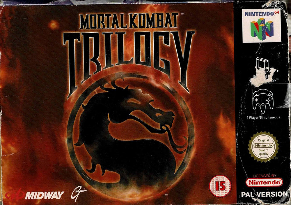 Mortal Kombat Trilogy i æske (kosmetiske fejl & u. manual) - ZZGames.dk