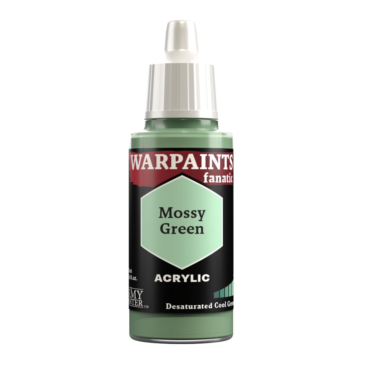 Mossy Green (Warpaints Fanatic Acrylics) - ZZGames.dk