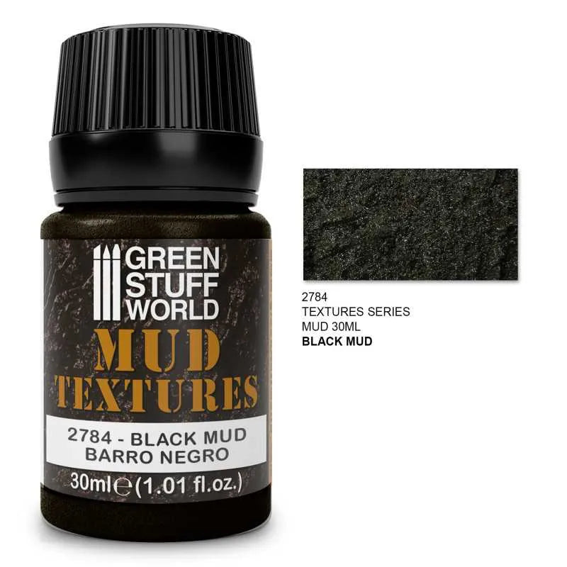 Mud Textures - Black Mud 30ml