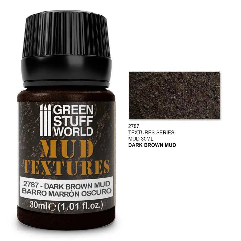 Mud Textures - Dark Brown Mud 30ml