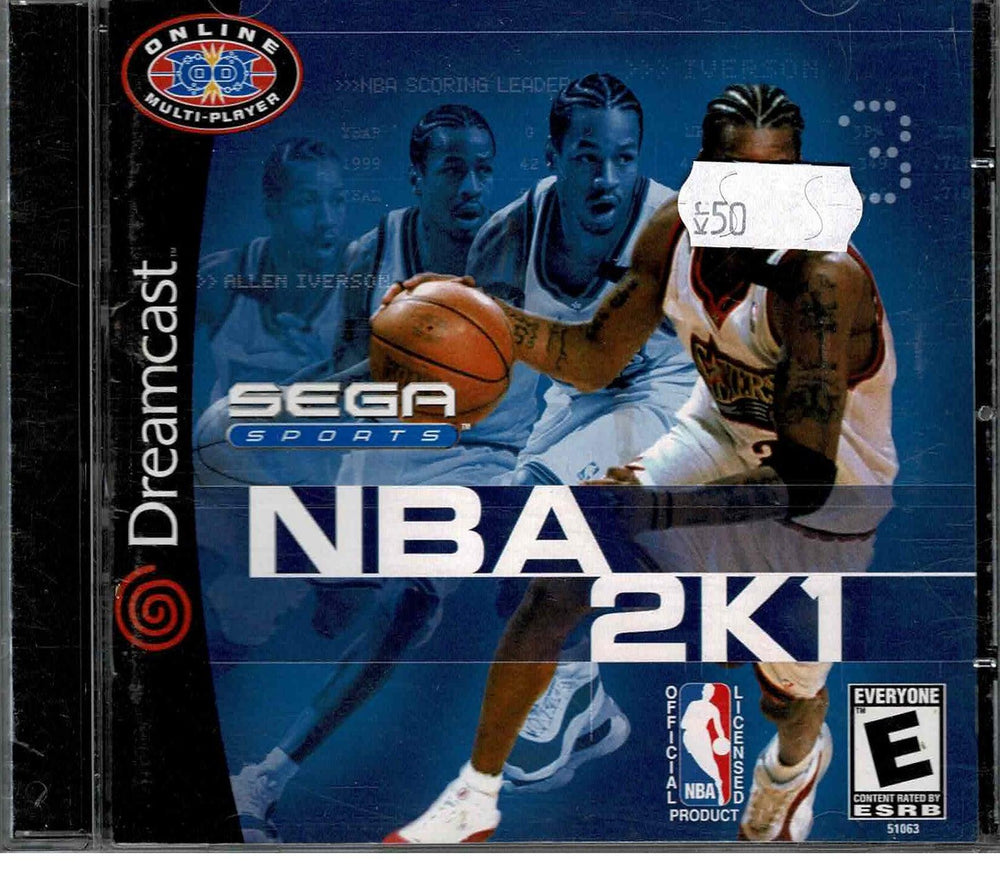 NBA 2K1 (NTSC) - ZZGames.dk