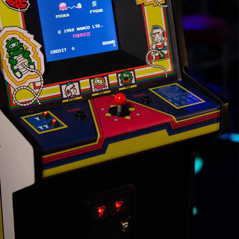 Official Dig Dug Quarter Size Arcade Cabinet - ZZGames.dk