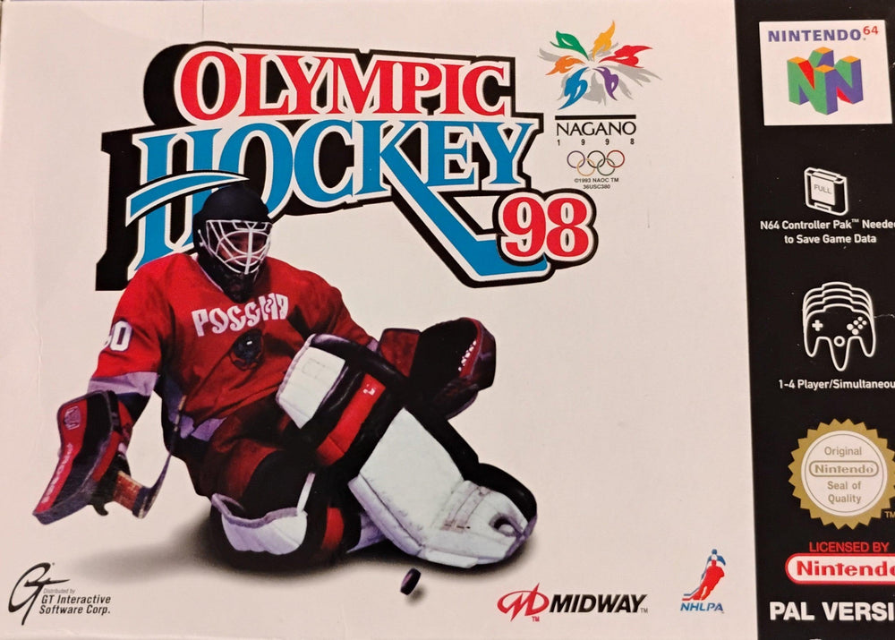 Olympic Hockey 98 i æske - ZZGames.dk