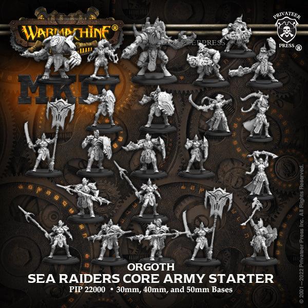 Orgoth Sea Raiders Core Army Starter - ZZGames.dk