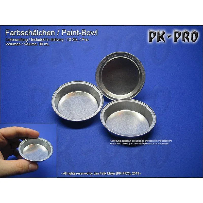 Paint Bowl 30ml x10 - ZZGames.dk