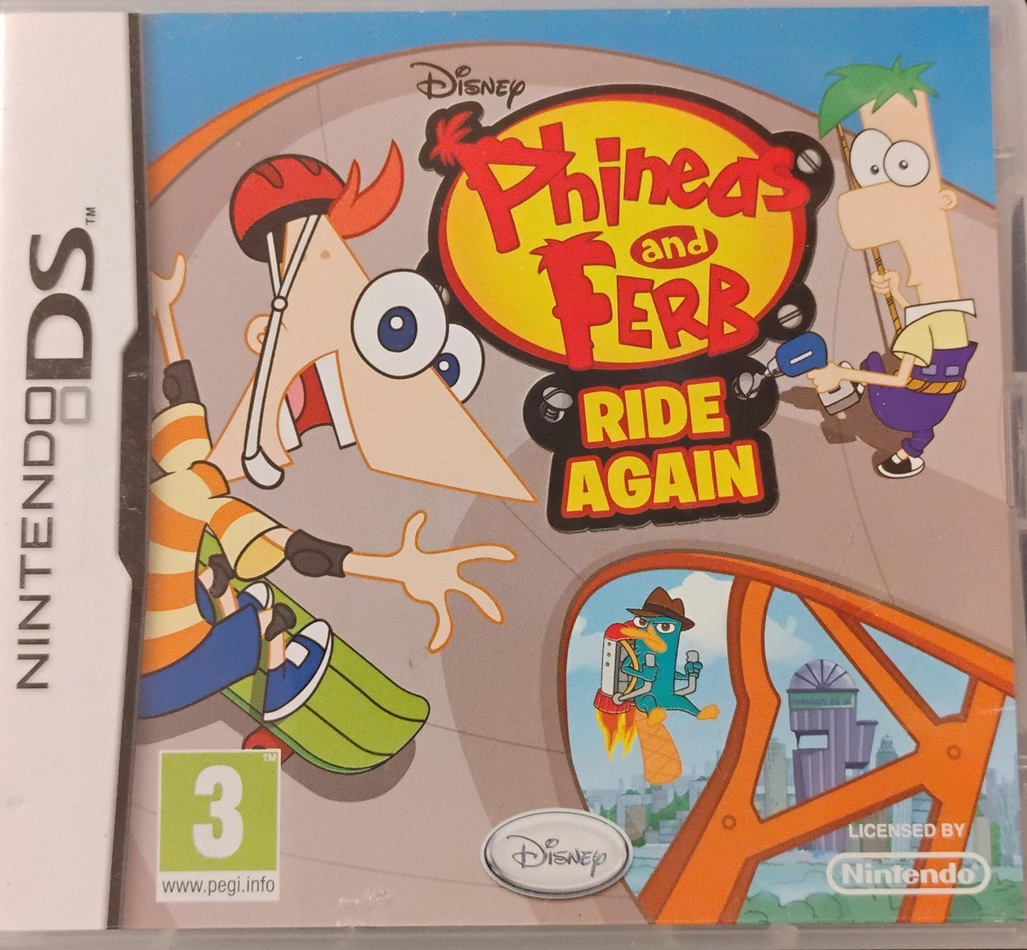 Phineas and Ferb Ride Again - ZZGames.dk