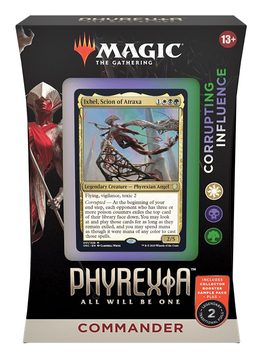 Phyrexia: All Will Be One Commander Deck Corrupting Influence - ZZGames.dk