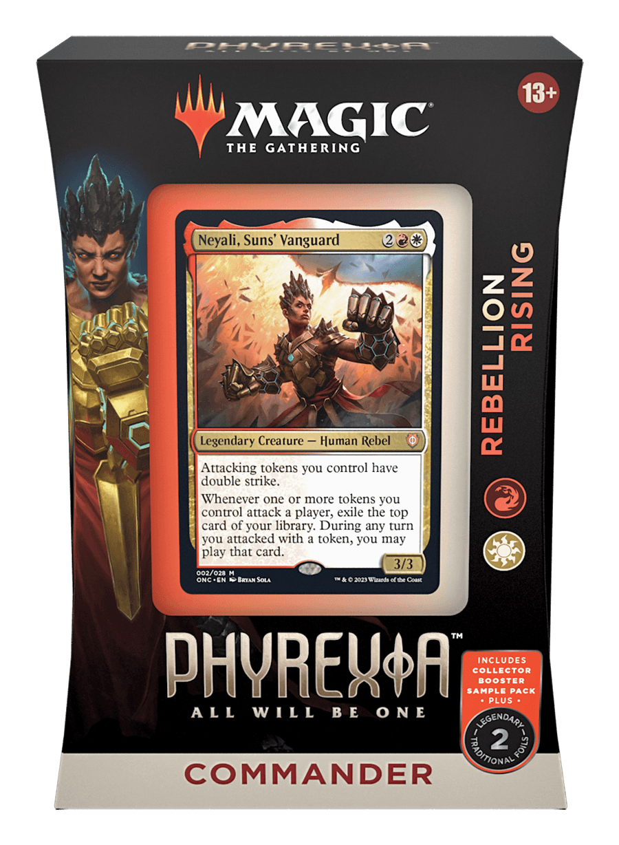 Phyrexia: All Will Be One Commander Deck Rebellion Rising - ZZGames.dk