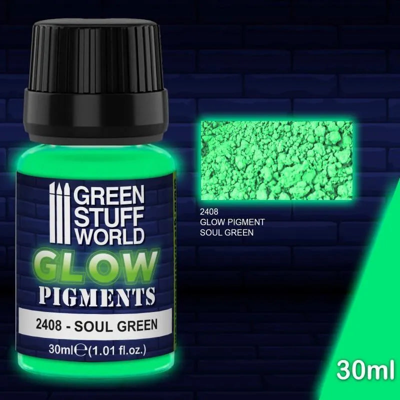 Pigment Glow in the Dark - SOUL GREEN - ZZGames.dk