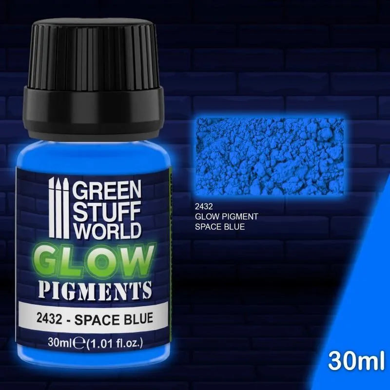 Pigment Glow in the Dark - SPACE BLUE - ZZGames.dk