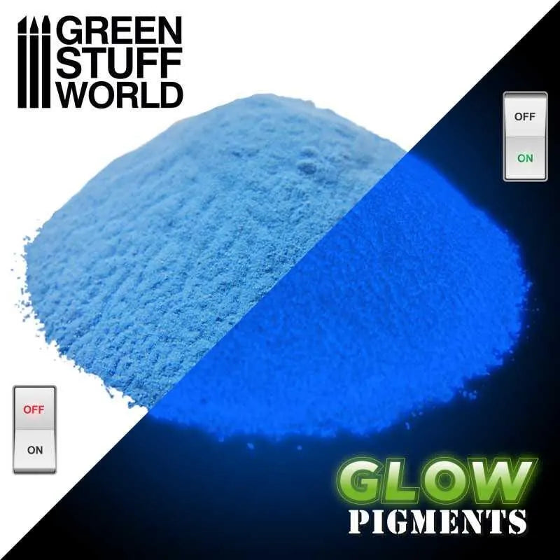 Pigment Glow in the Dark - SPACE BLUE - ZZGames.dk