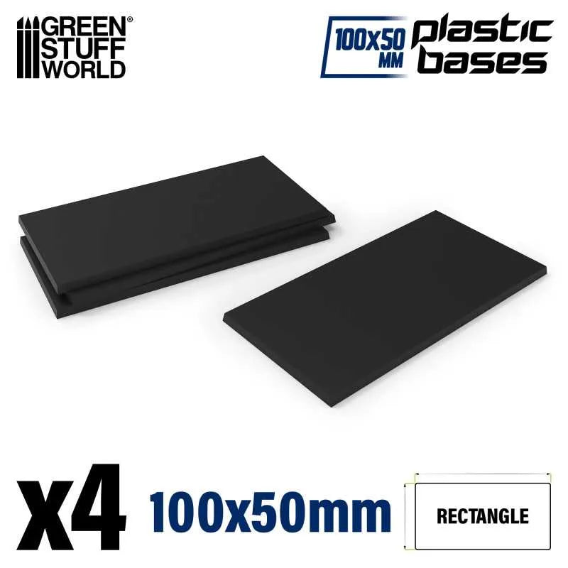 
                  
                    Plastic Bases - Rectangle 100x50mm x4
                  
                