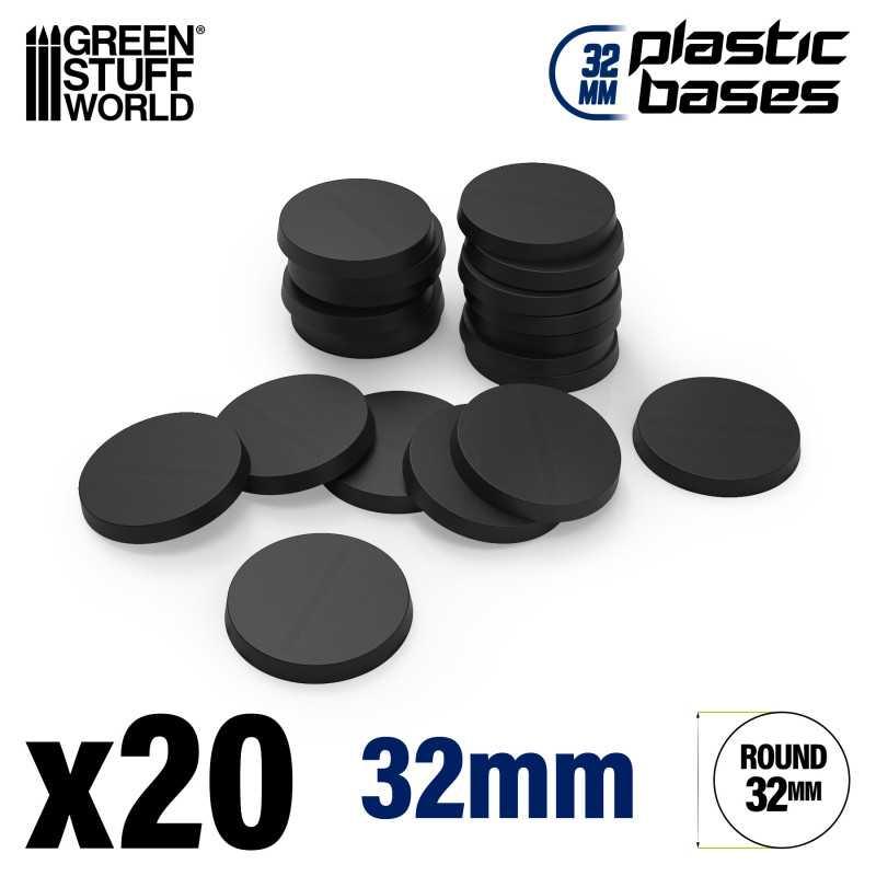 
                  
                    Plastic Bases - Round 32mm x20 - ZZGames.dk
                  
                