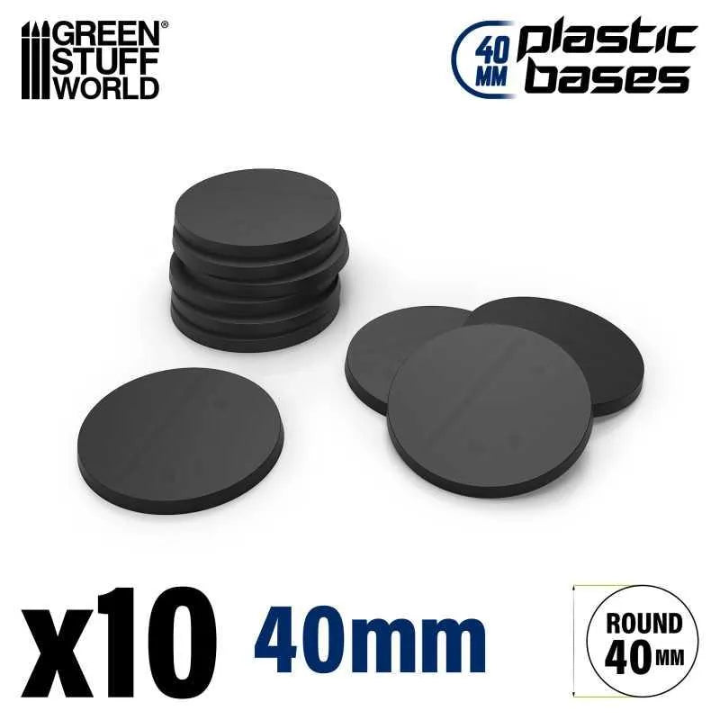 
                  
                    Plastic Bases - Round 40mm x10 - ZZGames.dk
                  
                