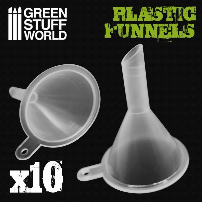 Plastic Funnels x10 - ZZGames.dk