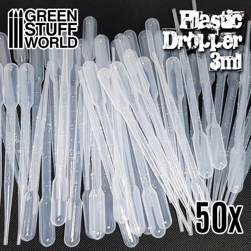 Plastic long dropper x50 - ZZGames.dk