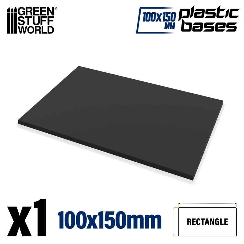 Plastic Bases - Rectangle 100x150mm