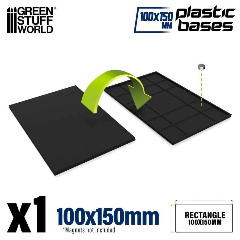 
                  
                    Plastic Bases - Rectangle 100x150mm
                  
                