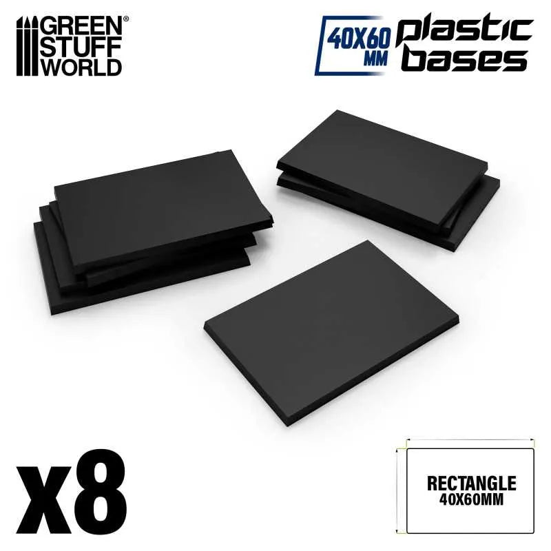 
                  
                    Plastic Bases - Rectangle 40x60mm x8
                  
                