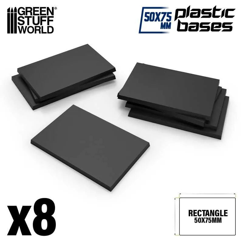 
                  
                    Plastic Bases - Rectangle 50x75mm x8
                  
                