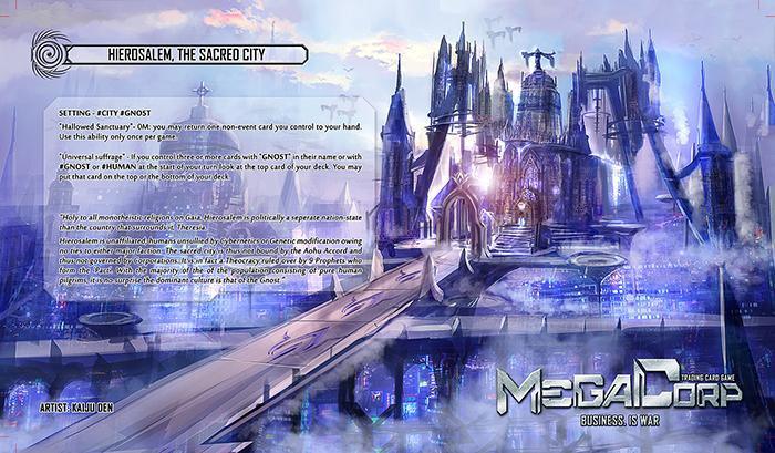 Playmat: HIEROSALEM, THE SACRED CITY - ZZGames.dk