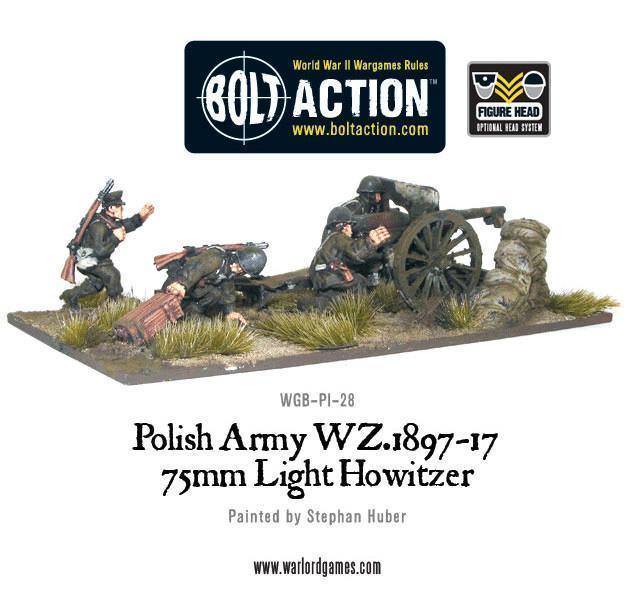 Polish Army 75mm Light Artillery - ZZGames.dk