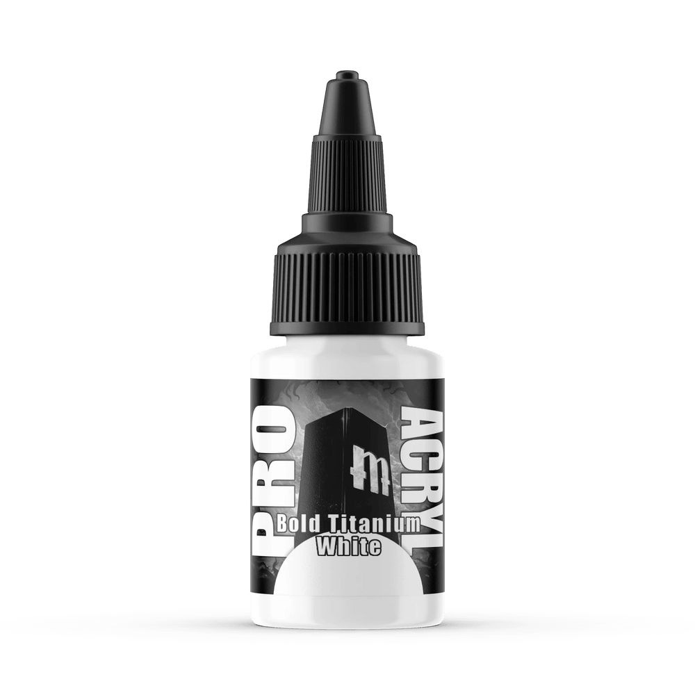 Pro Acryl Bold Titanium White (22mL) - ZZGames.dk